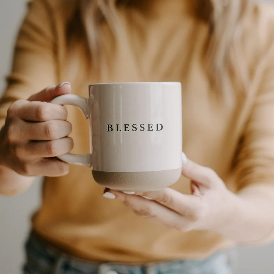 Blessed Stoneware Mug