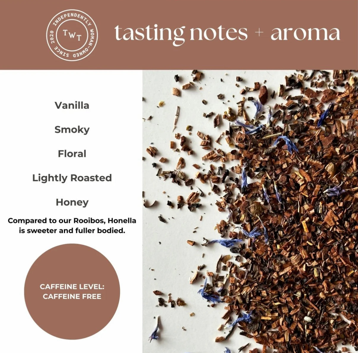 Honella Honeybush Mini Tea Tube (5 Tea Bags)