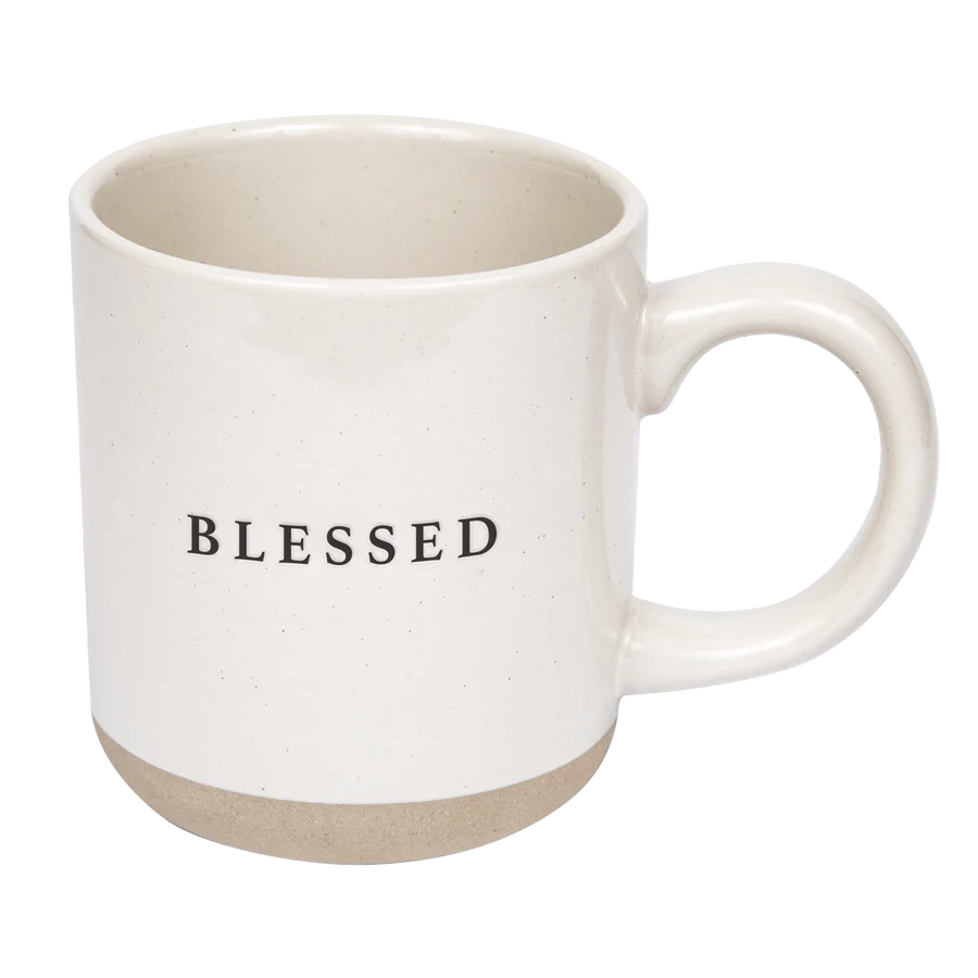 Blessed Stoneware Mug