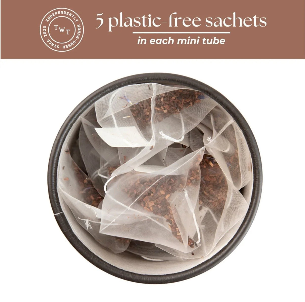 Honella Honeybush Mini Tea Tube (5 Tea Bags)