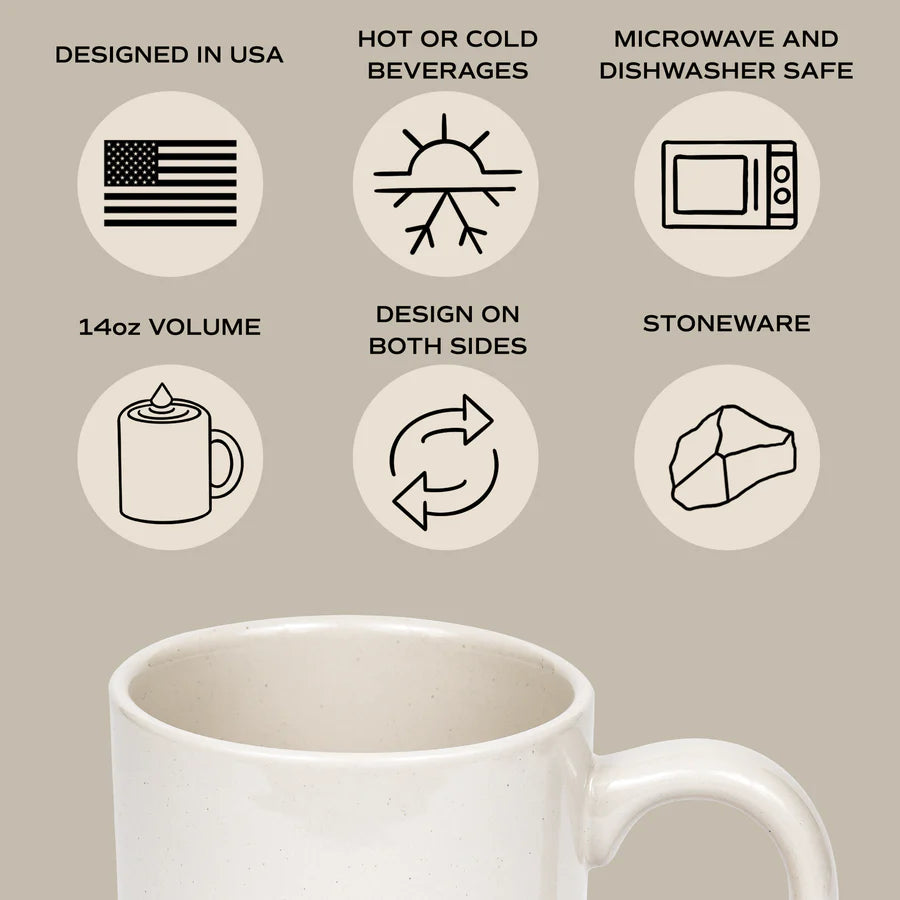 Blessed Stoneware Mug