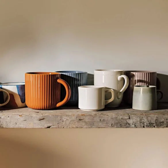 Driftwood Fluted Mug
