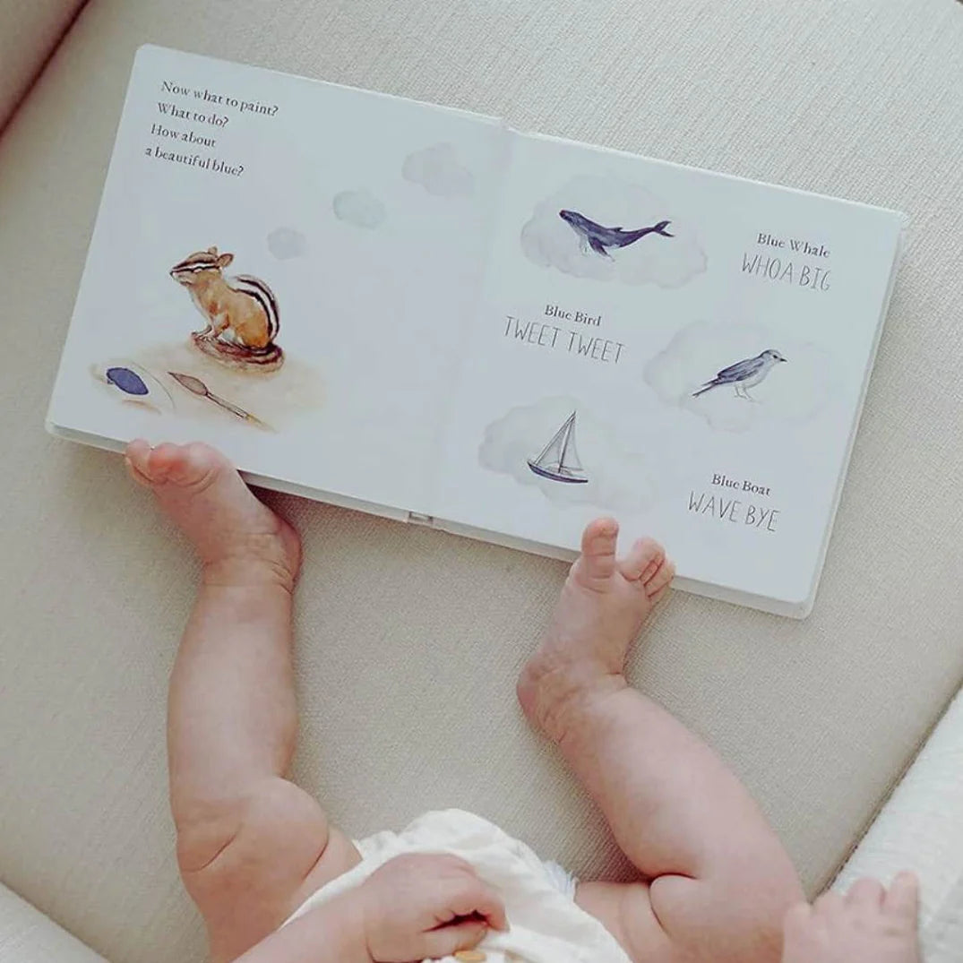 Wishy Washy: A Board Book of First Words and Colors