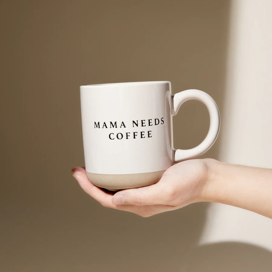 Mama Needs Coffee Stoneware Mug