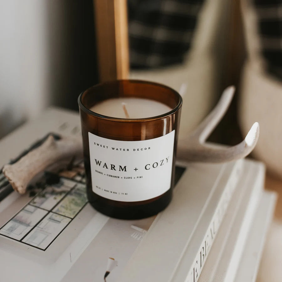 Warm + Cozy 11oz Soy Candle