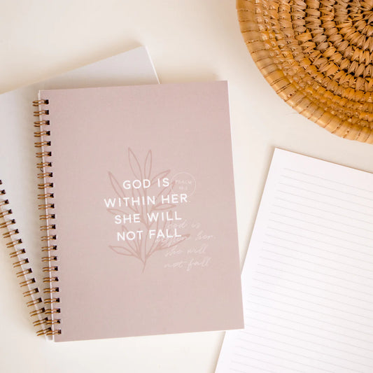 God is Within Her Journal Notebook