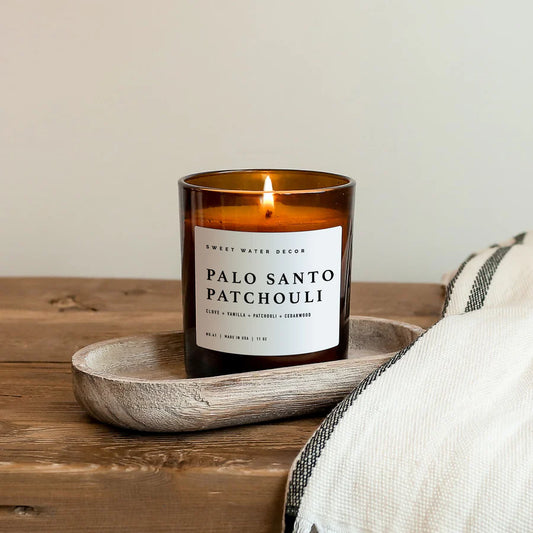 Palo Santo Patchouli 11oz Soy Candle