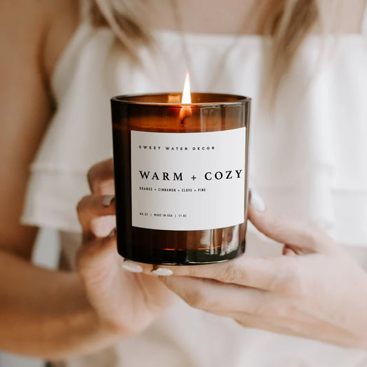 Warm + Cozy 11oz Soy Candle