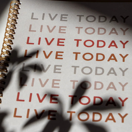 Live Today Journal Notebook