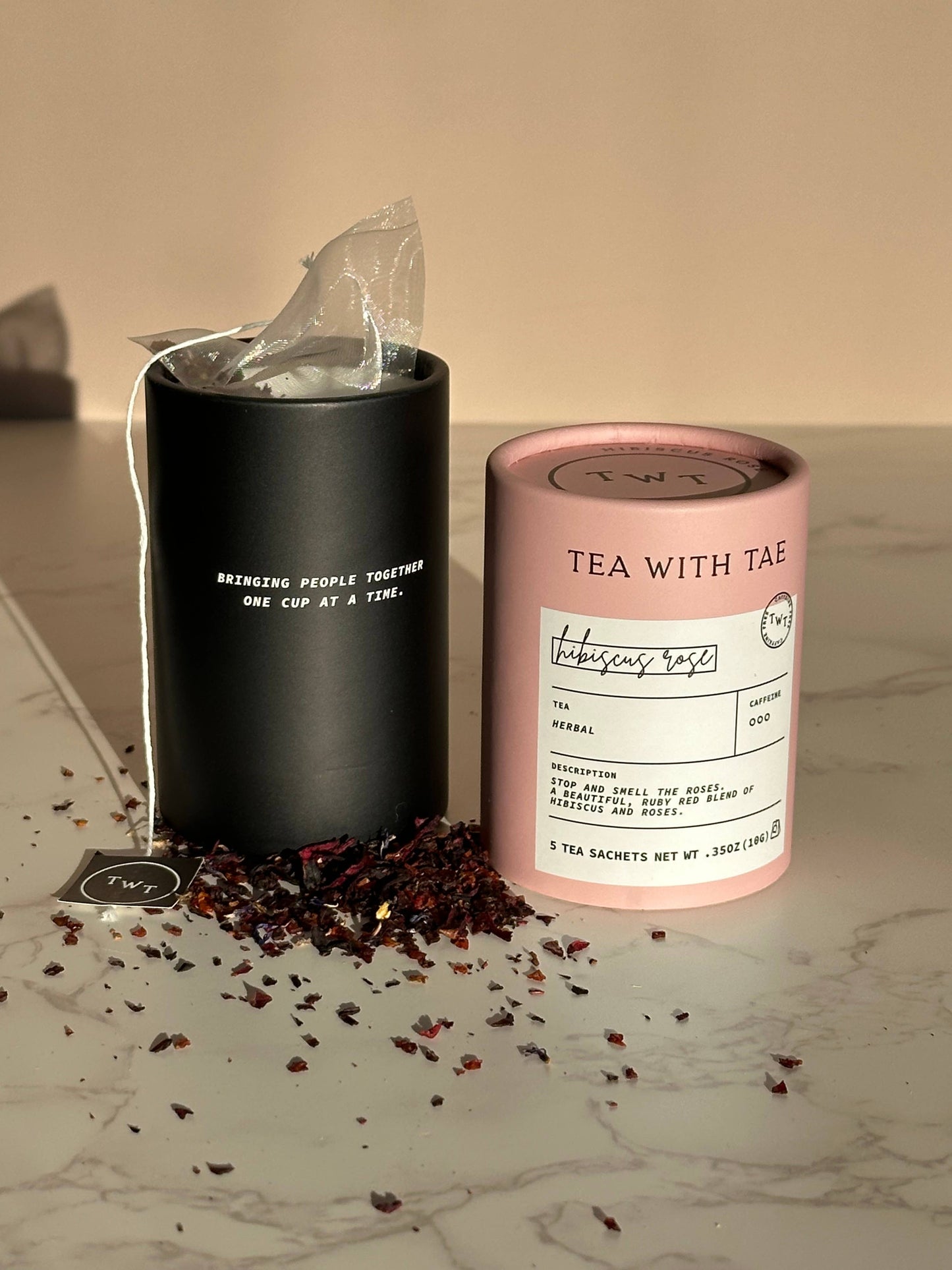 Hibiscus Rose Mini Tube (5 tea bags)