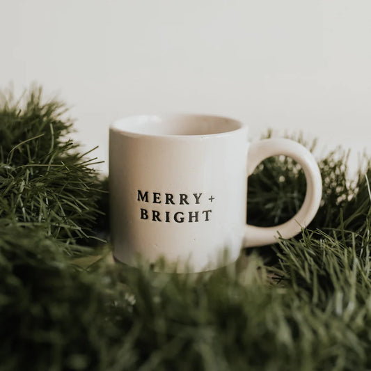 Merry + Bright Stoneware Mug