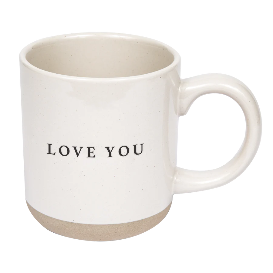 Love You Stoneware Mug