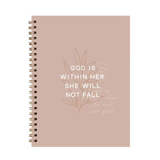 God is Within Her Journal Notebook