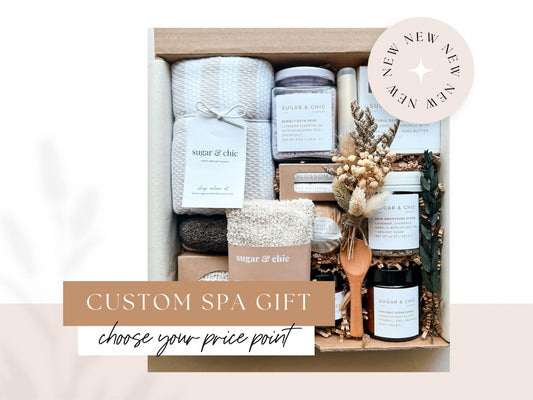 Custom Self Care Gift Box $50-$100