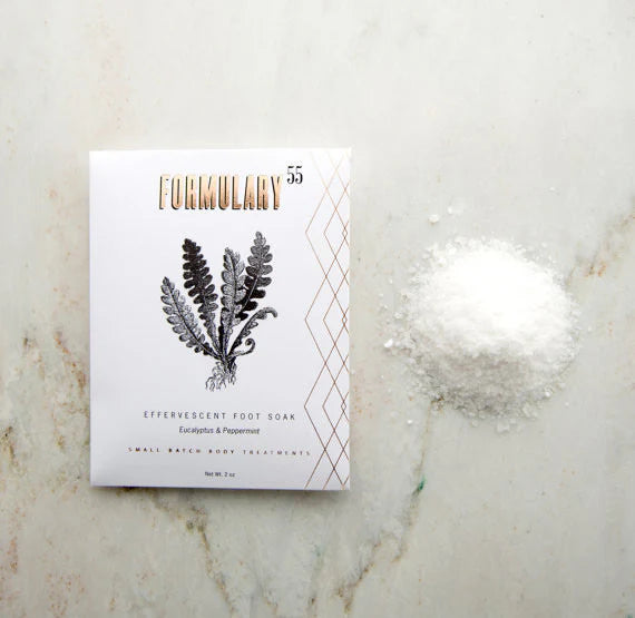 Sea Minerals Foot Soak with Peppermint & Eucalyptus