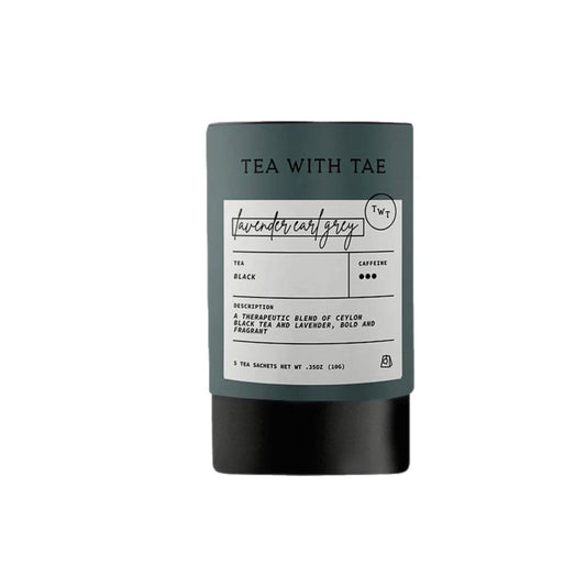 Lavender Earl Grey Mini Tea Tube (5 tea bags)