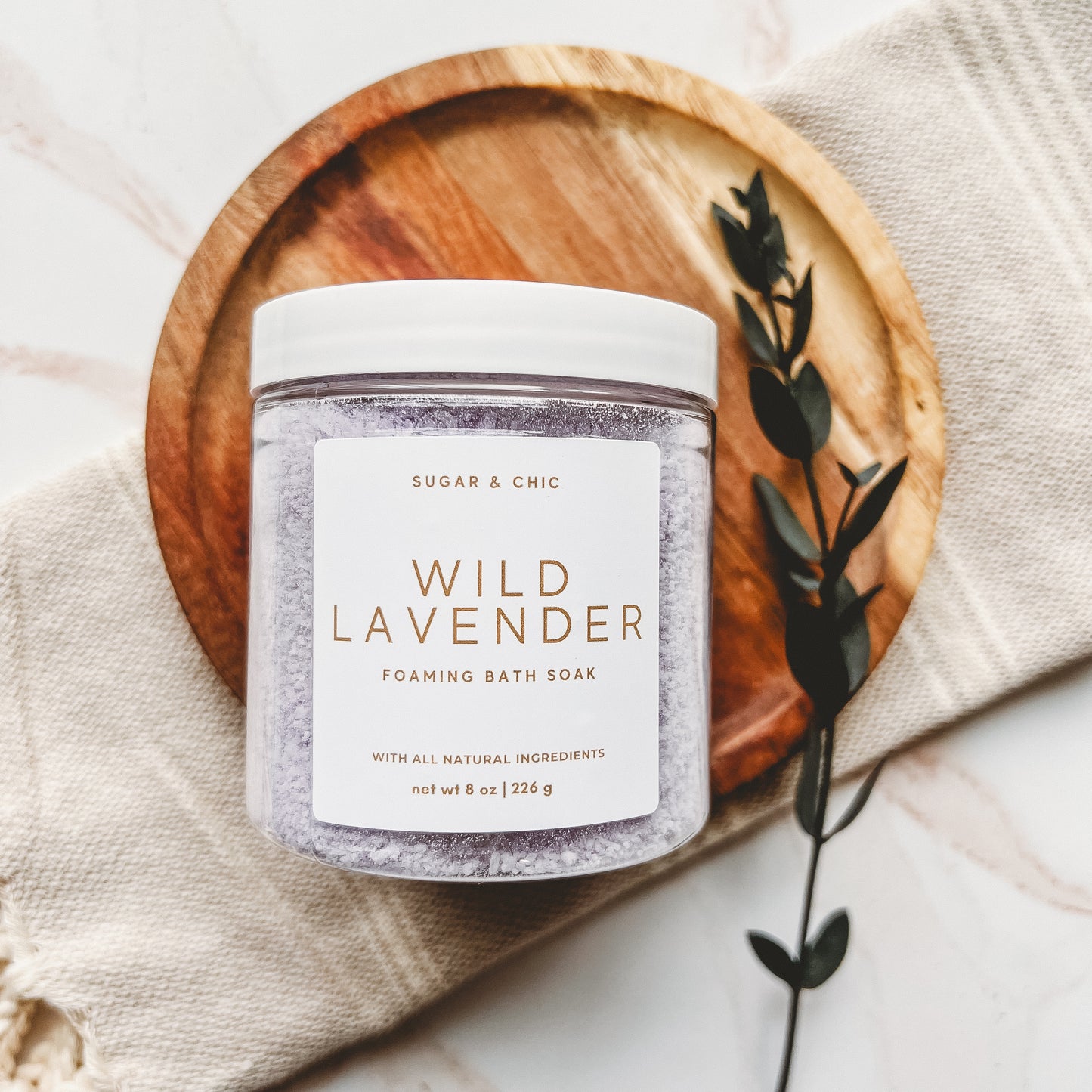 Wild Lavender Foaming Bath Soak