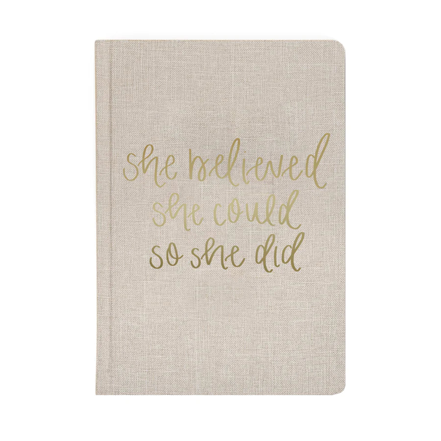 She Believed She Could So She Did Notebook