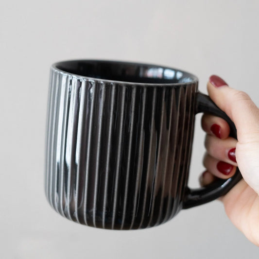 Fluted Mug - Shadow