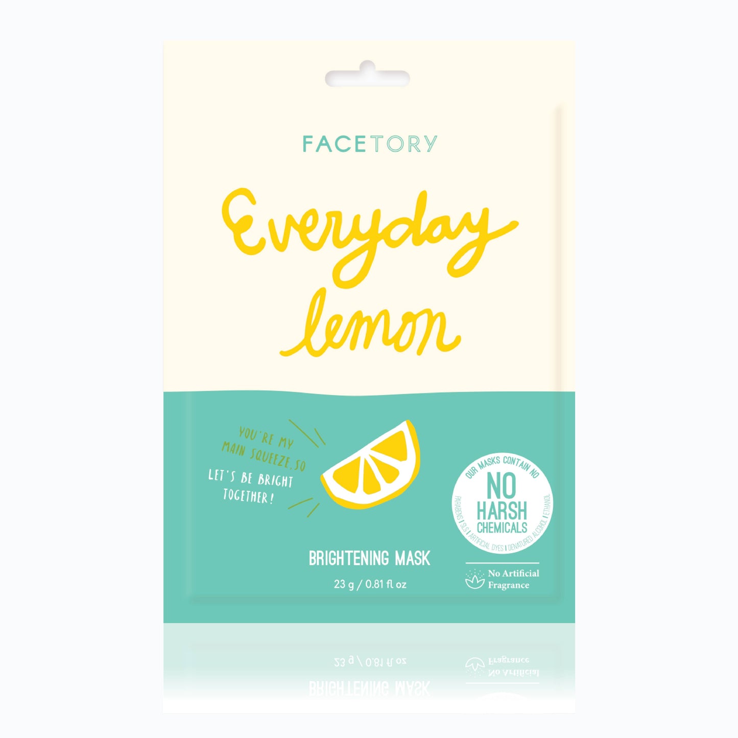 Everyday Lemon Facial Sheet Mask - Brightening