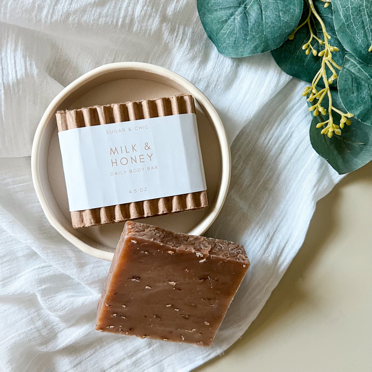 Milk & Honey Soap Bar