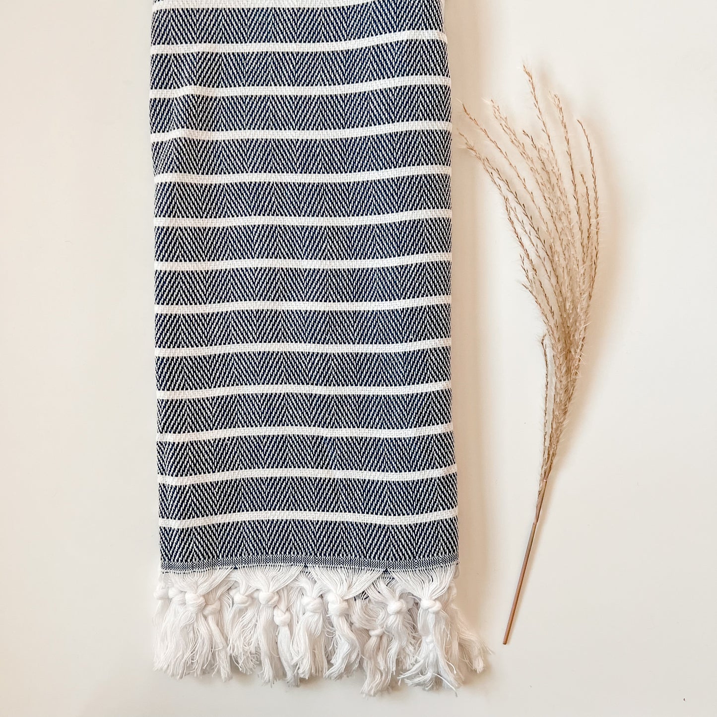 Indigo Bath Towel | Throw | Wrap