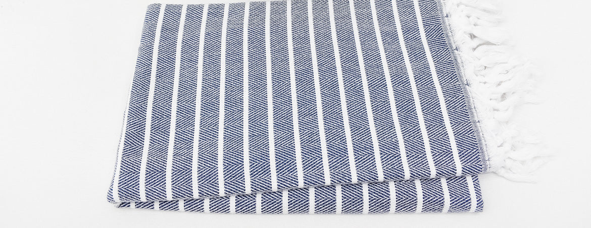 Indigo Bath Towel | Throw | Wrap